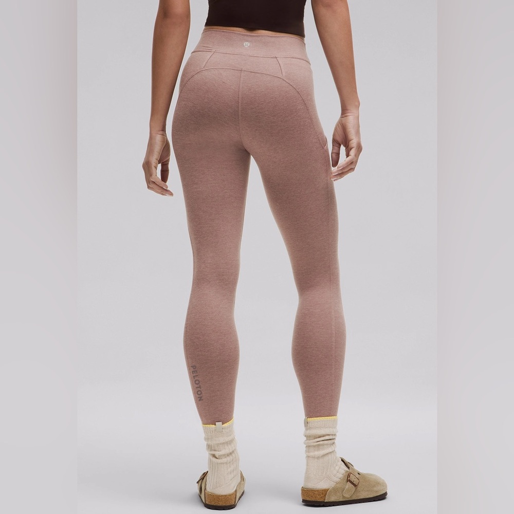 lululemon x Peloton soft sueded high-rise tight 25"